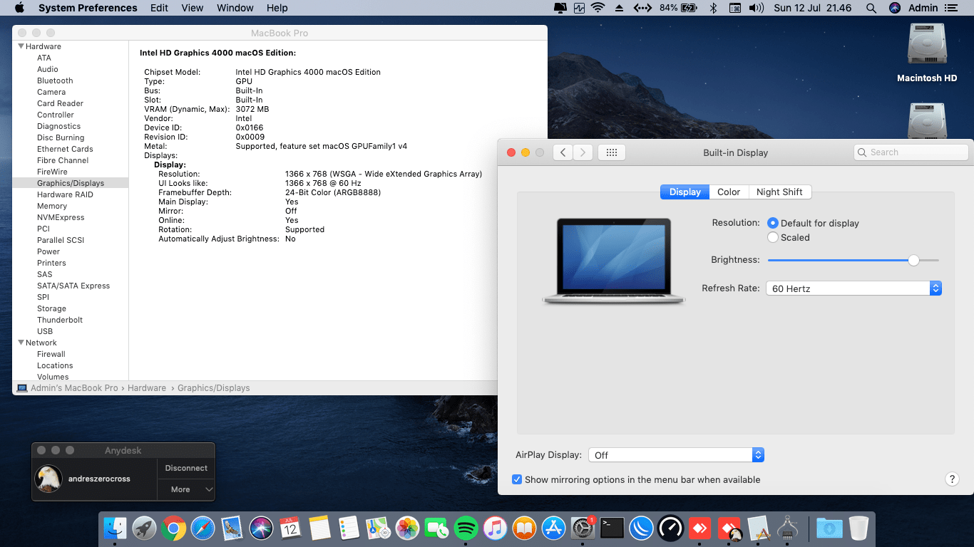 Panasonic Toughbook CF AX2 [IvyBridge   Intel HD 4000] 7